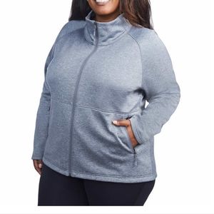 Kirkland Signature ladies full zip fleece jacket NWT